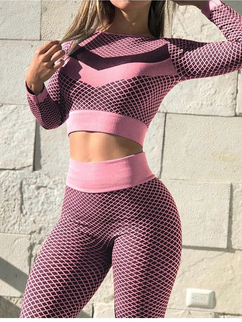 Pink  Two-Piece Active Set